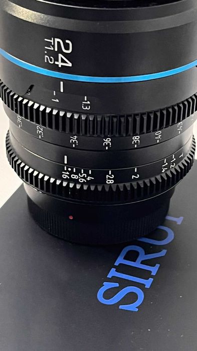Obiektyw Sirui Nightwalker 24mm T1.2  Cine Lens  E-Mount /gwarancja