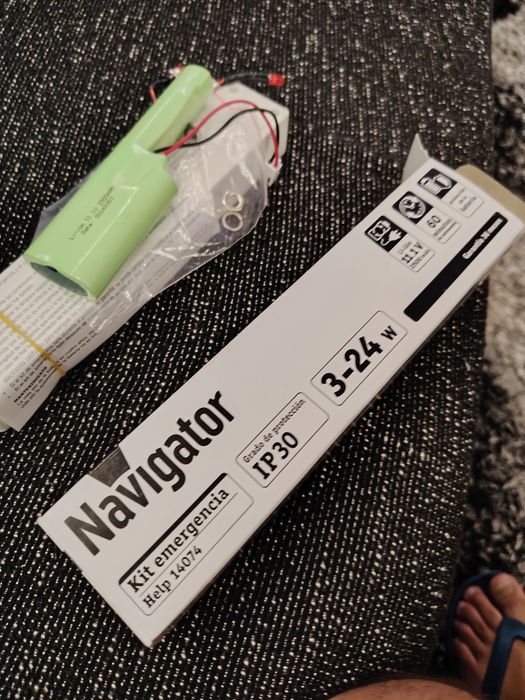 Kit Emergência LED Navigator HELP TP30 3-24V (Novo/Em Caixa)