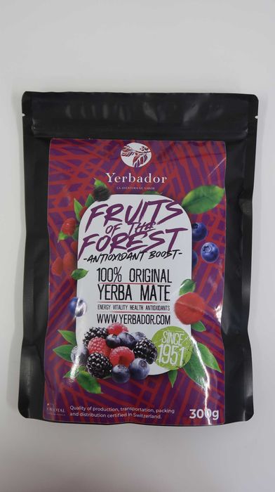 Yerba Mate Forest Fruits owoce leśne Yerbador 300g