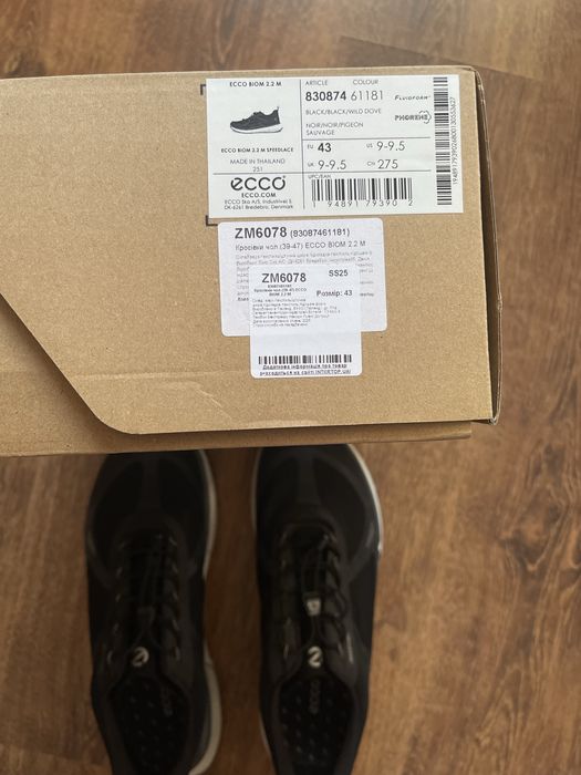 Кросівки ecco biom 2.2 m 43