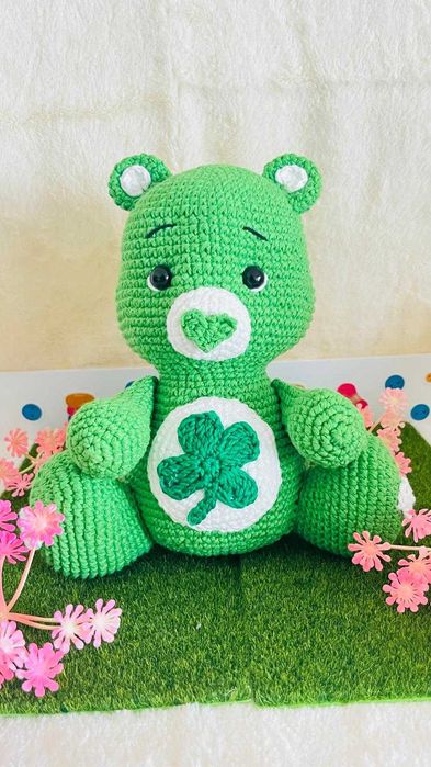 Amigurumi Ursinho Crochet Feito à Mão 20cm | Presente Artesanal