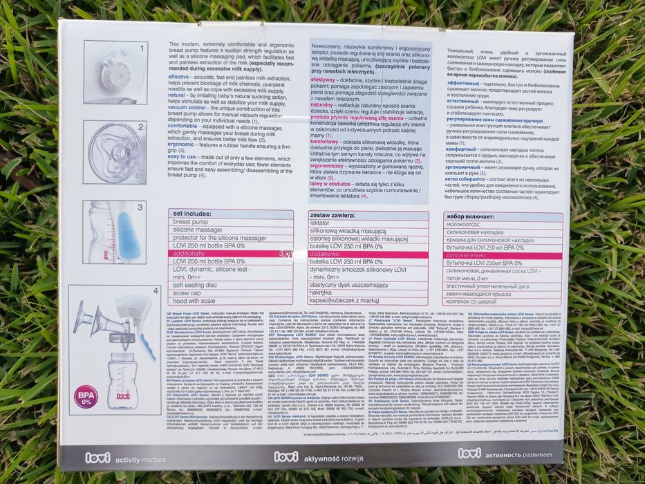 Bomba extratora de Leite