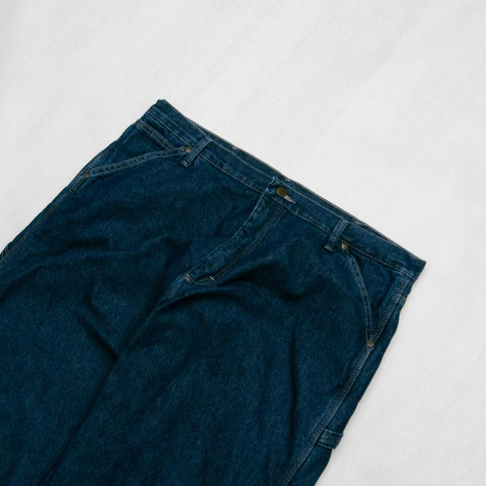 Wrangler Fleece Lined Carpenter Jean spodnie jeansowe ocieplane38/34us