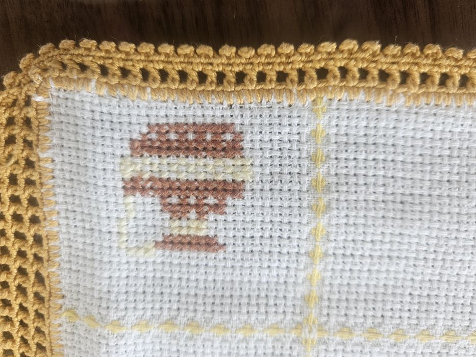 Conjunto panos crochet