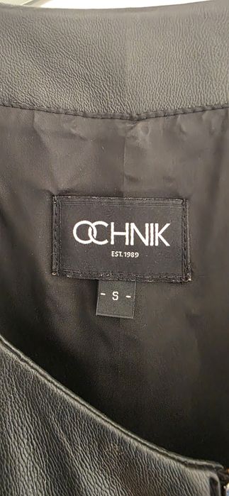 Ochnik skórzana sukienka