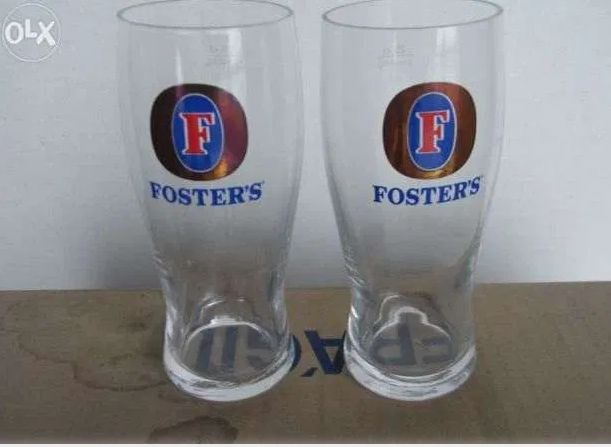 24 Copos de cerveja Foster´s