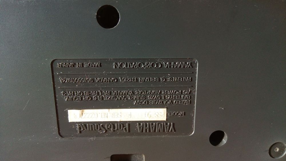 Teclado Yamaha PSS- 50