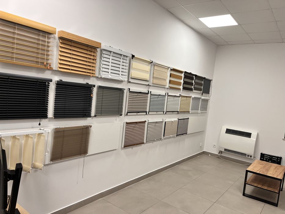 Rolety zaluzje - montaze