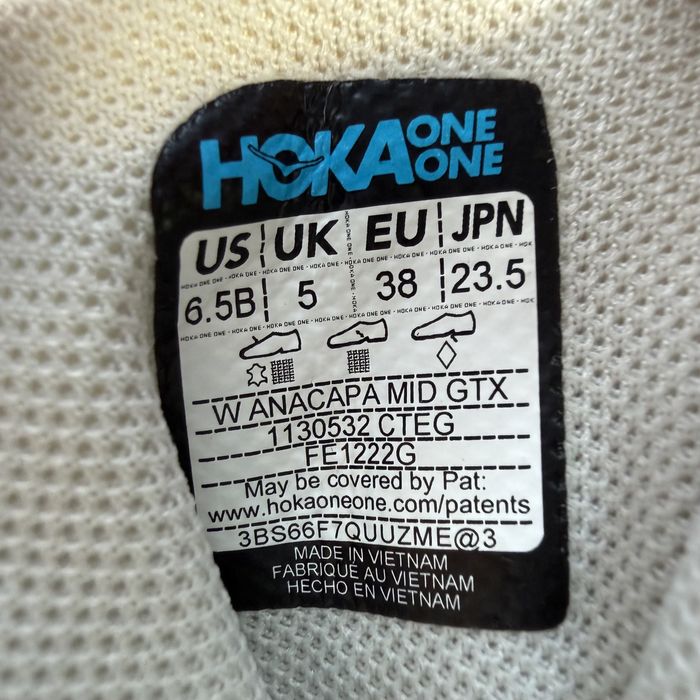 Черевики Hoka Anacapa Mid GTX (Розмір 38) 1130532-CTEG