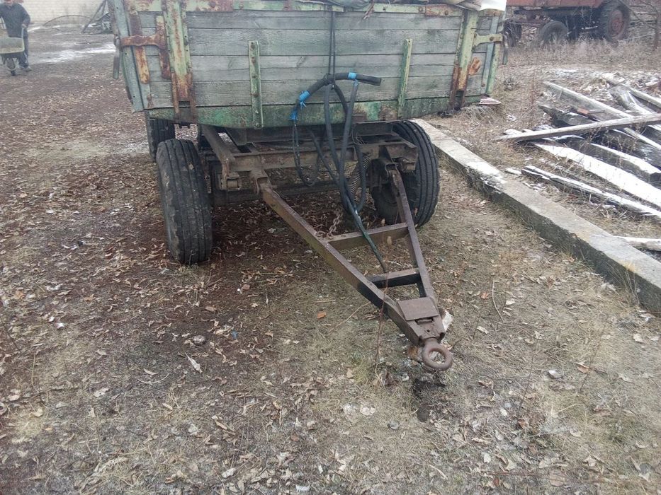 Трактор Т40 с прицепом