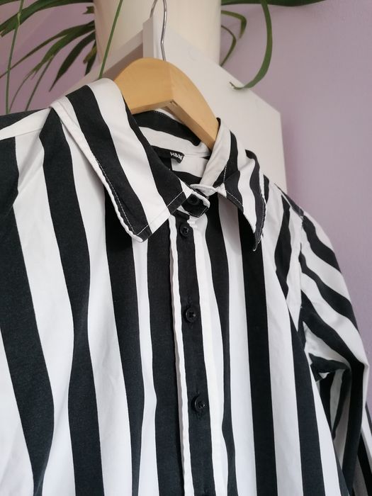 Koszula w paski elegancka L H&M