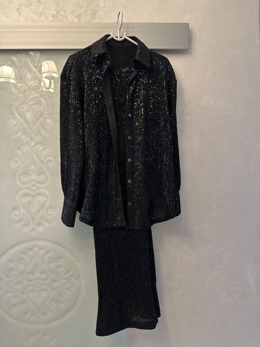 Итальянский брючный костюм новый