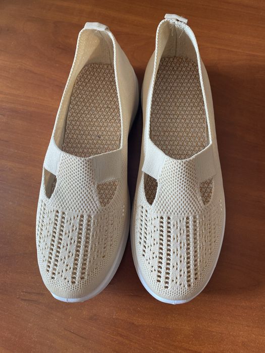 Мокасины летние 24.5см