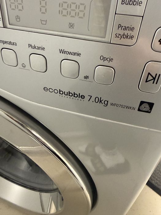 Pralka samsung ecobubble