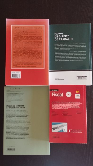Livros de finanças e de direito