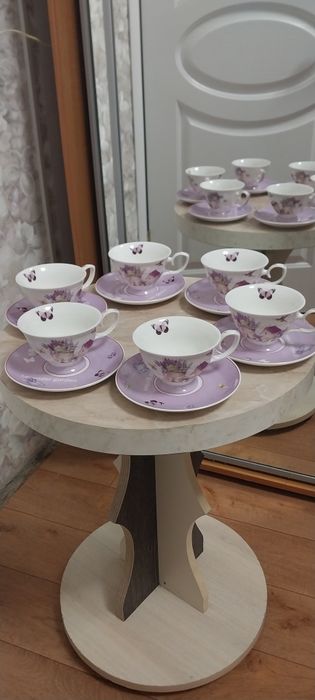 Чайный сервис лавандовый