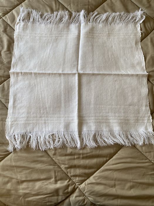 Peças em linho e estopa