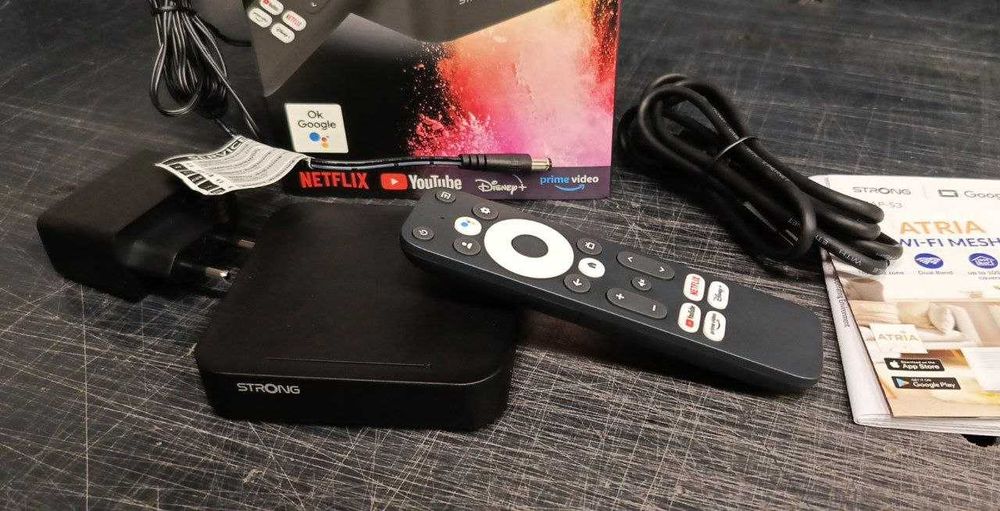 Смарт ТВ приставка Android SmartTV Box STRONG LEAP-S3