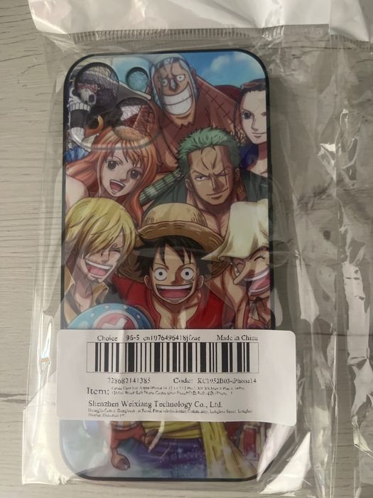 Capa iPhone 14 one piece Nova