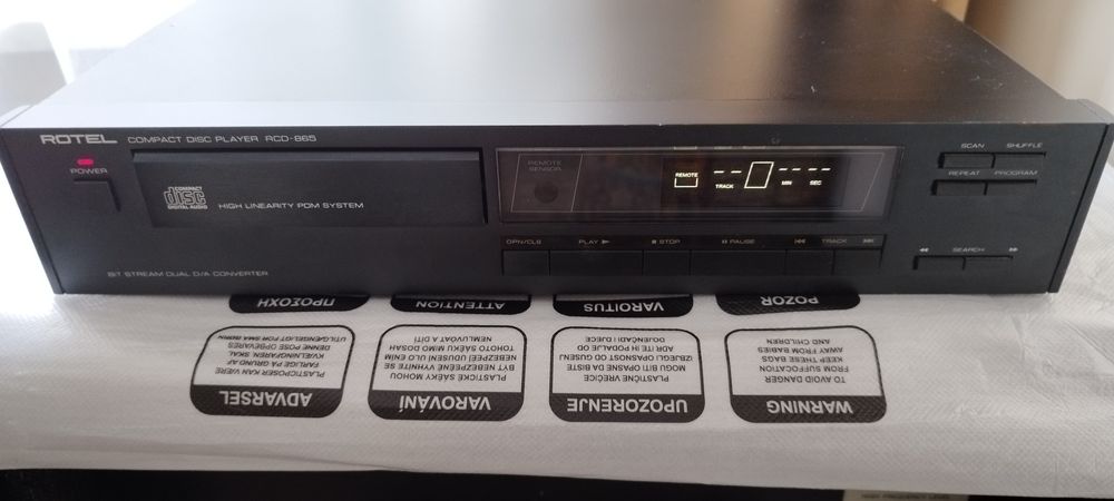 Rotel RCD-865 CD Compact Disc Player
