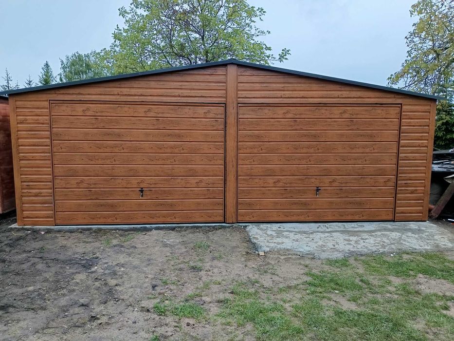 Garaż blaszany garaż blaszak garaże blaszane 7-5 6-6 profil poziom 7-6
