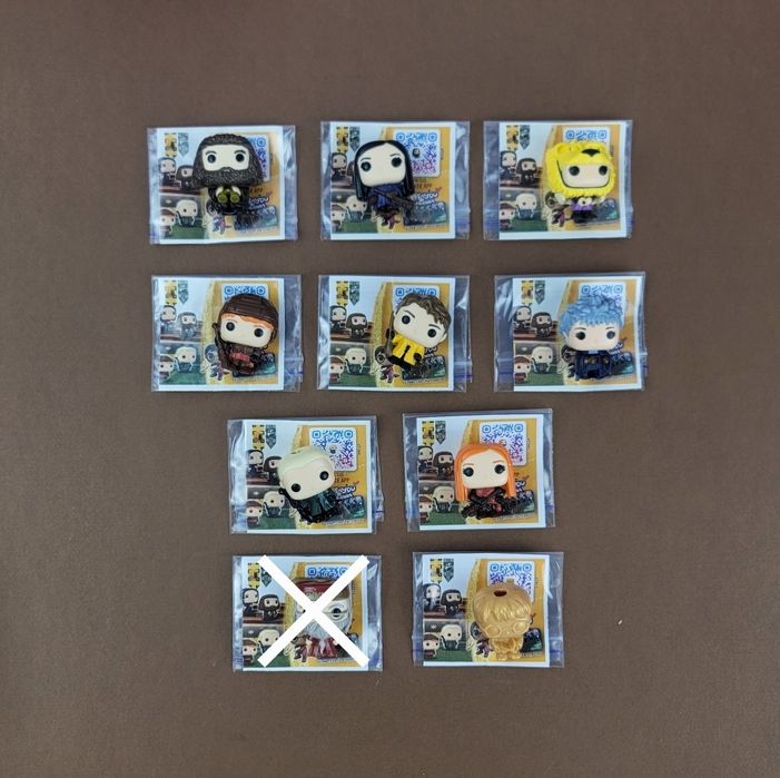 Кіндер Фігурки Гаррі Поттер 2 Квидіч Kinder Joy Harry Potter Funko Pop