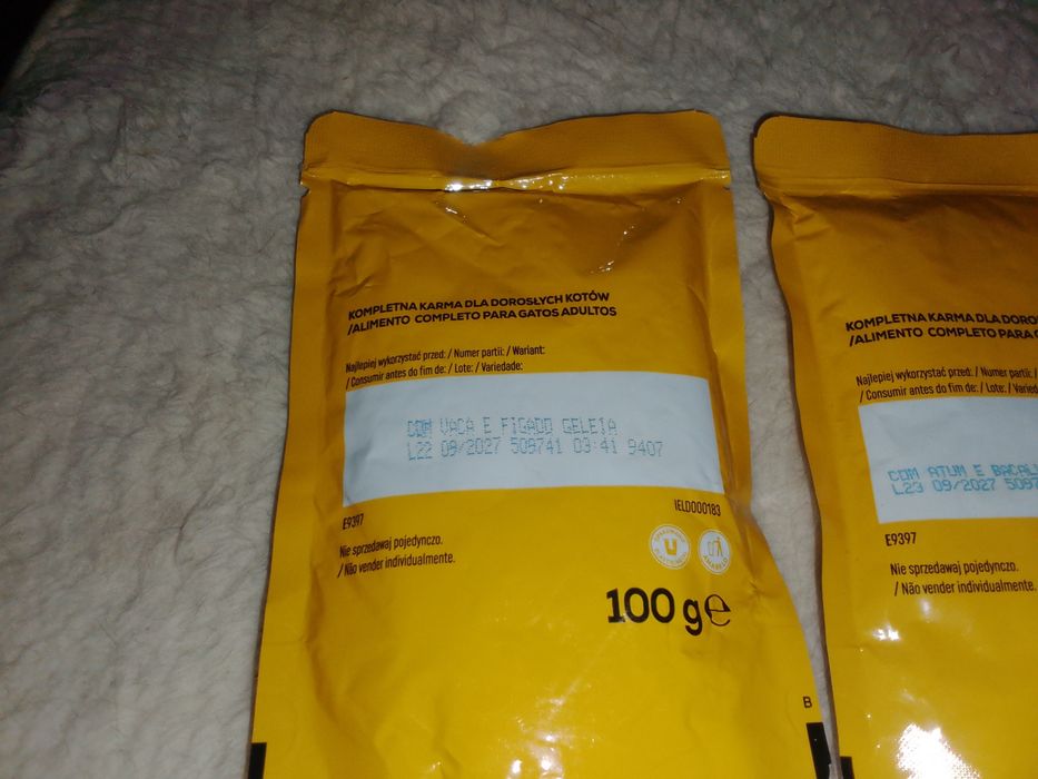Saquetas de comida Húmida Kitty