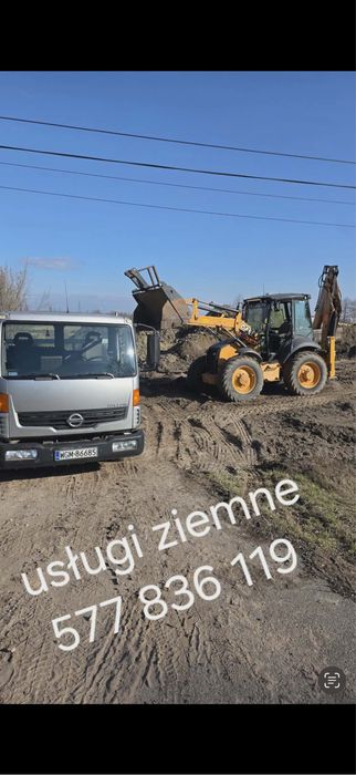 USŁUGI ZIEMNE – wykopy, ziemia, niwelacja
