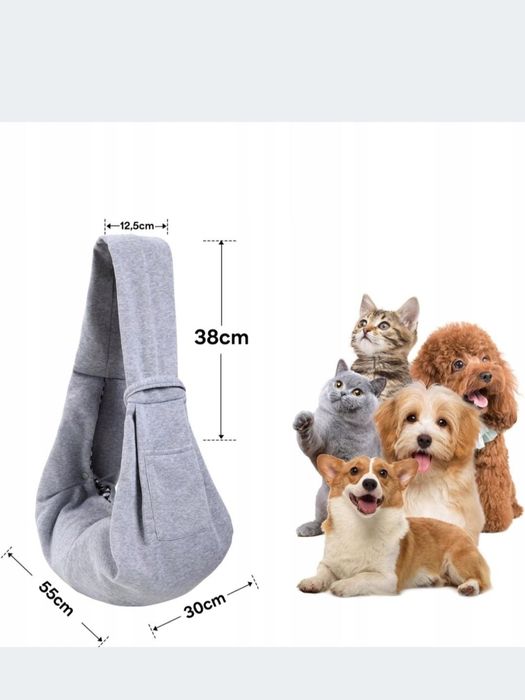 Transporter Torba dla Małego Psa Kora Królika Kangur na ramię Podróżna