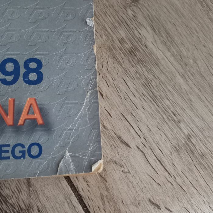 Książka telefoniczna 1998 Łódź uszkodzona