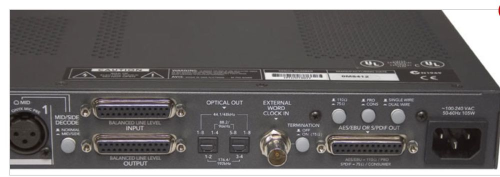 Mackie Onyx 800R Mic Pre Amp