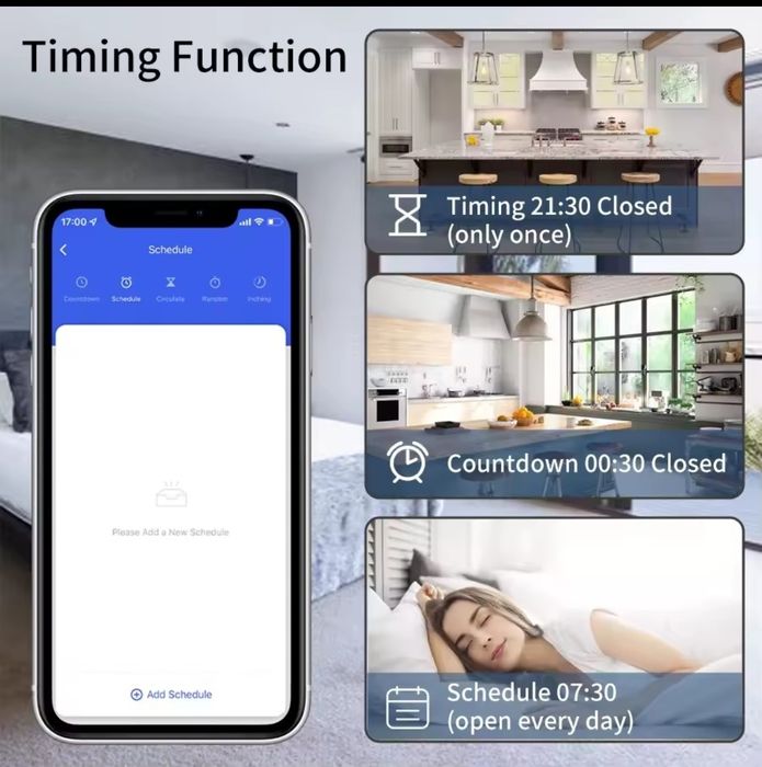 Przełącznik Smart WiFi + przycisk 433Mhz
