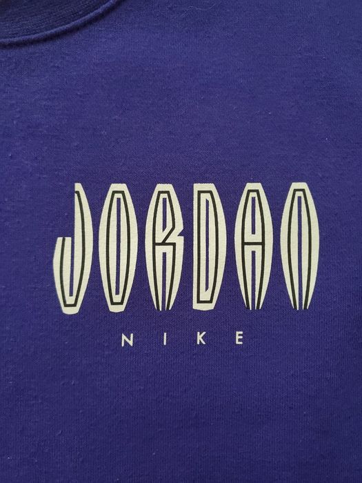 Оригінальна Nike Air Jordan Фіолетовий Колір Лонгслів Худі