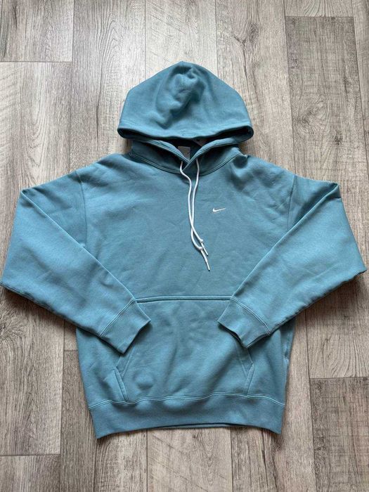 ОРИГІНАЛ! Худі Nike Solo Swoosh Fleece Po Blue S M L | DX1355-464