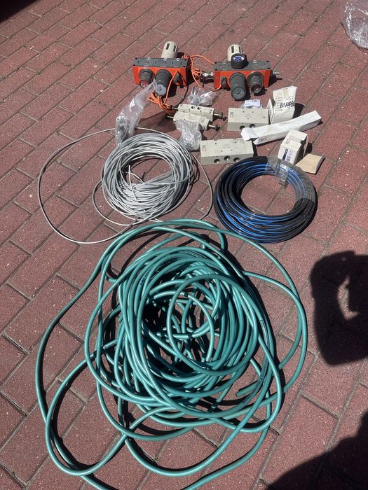 Zestaw pneumatyki Metal Work – stacje przygotowania powietrza, zawory, przewody