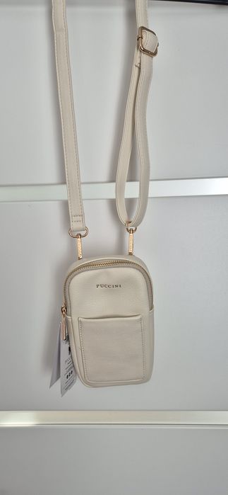 Mala Beżowa torebka  Puccini