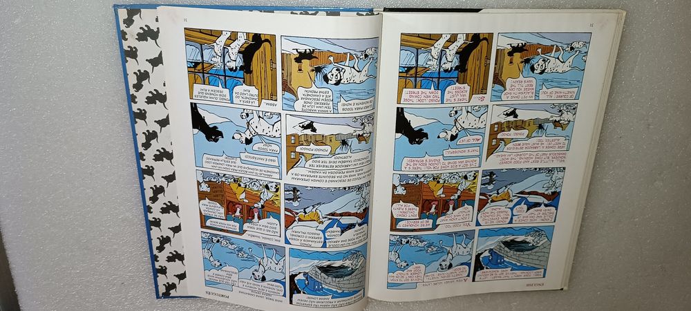 Livro antigo Walt Disney para crianças aprender o inglês