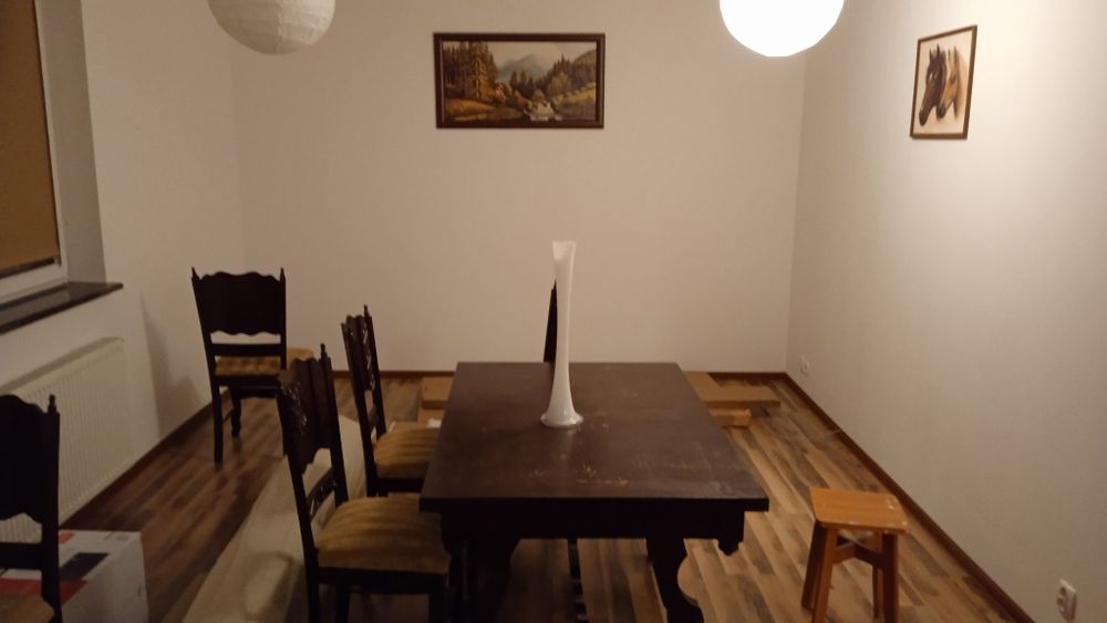 Wynajmę 2-pokojowe mieszkanie 46 m² | 2. piętro | Balkon + Piwnica | Krosno koło Mosiny