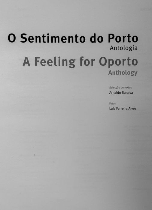 O Sentimento do Porto