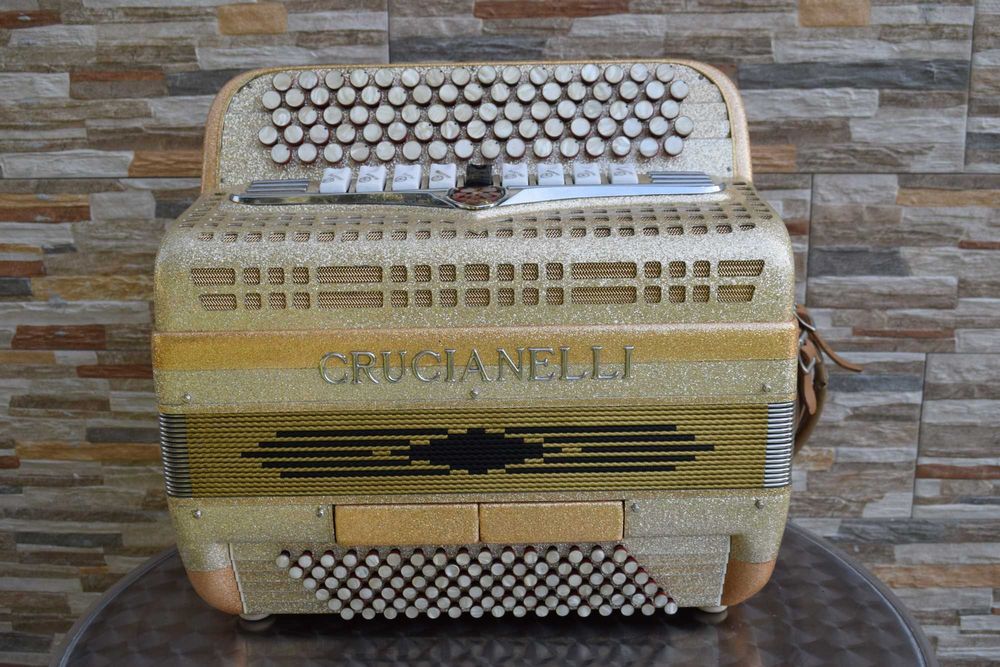 Acordeao Crucianelli 3 Voz. 96 Baixos N 249