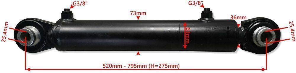 Mocne CIĘGŁA + Stabilizatory + Łącznik Centralny C360 [7635]