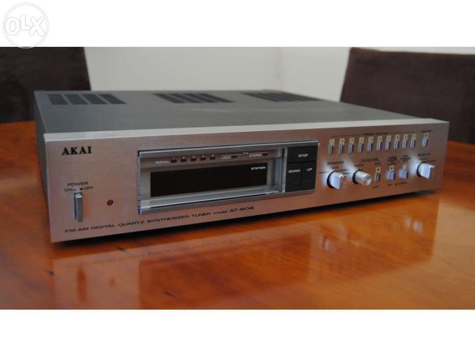 Akai at-s08 - tuner vintage de referência