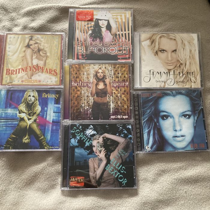 Сд диски beyonce, madonna, britney та інші