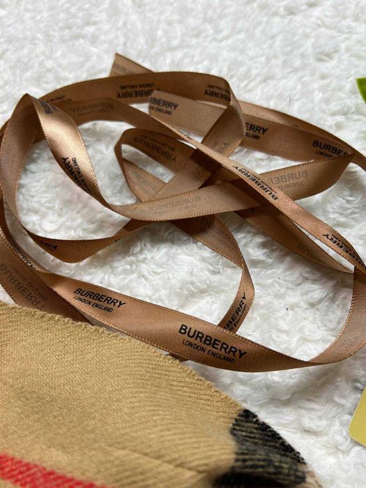 Szalik Burberry 100% kaszmir nowy