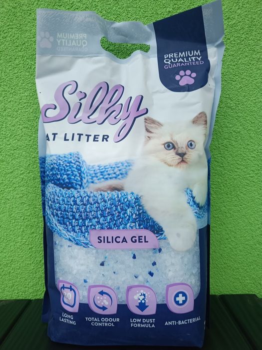 Żwirek dla kota Silky 3,8l