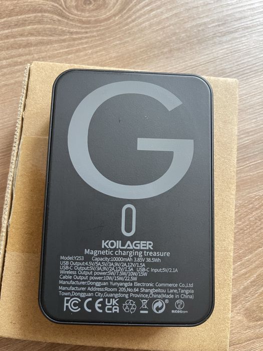 Павербанк MagSafe. Бездротова зарядка