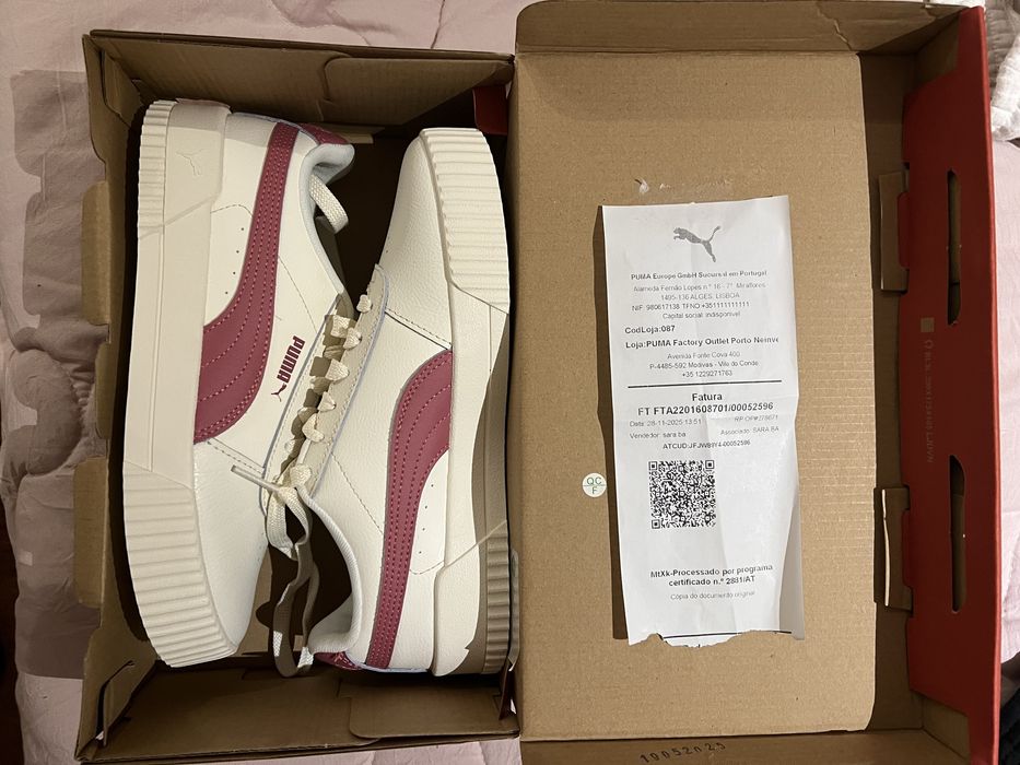 Sapatilhas Brancas Puma