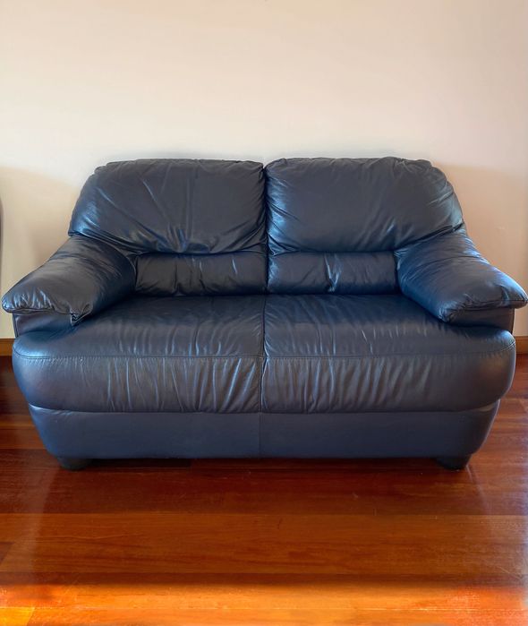 Sofa Divani & Divani em Pele de 2 Lugares