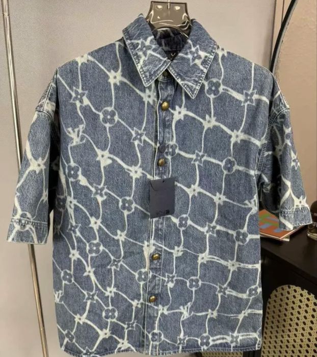 Рубашка сорочка джинсова Louis Vuitton нова