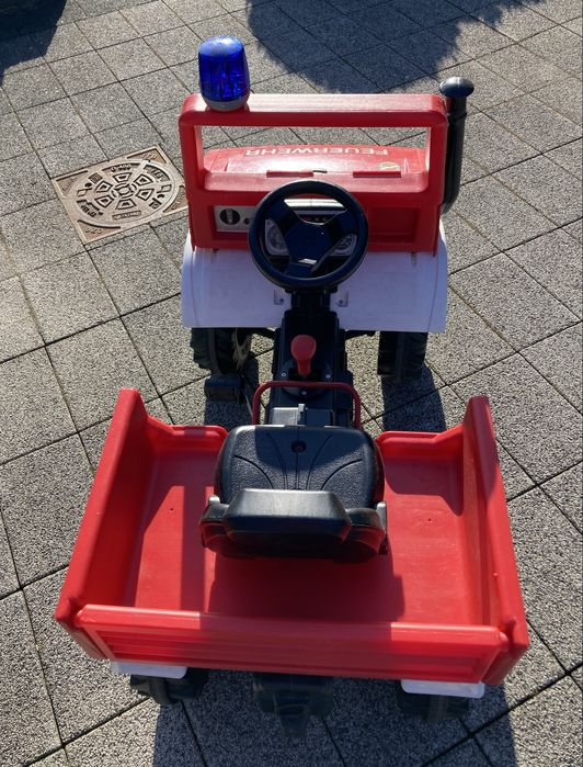 Samochód na pedały Rolly Toys Mercedes + cysterna